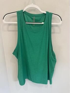 Beyond Yoga Green Sleeveless Tank Top XL